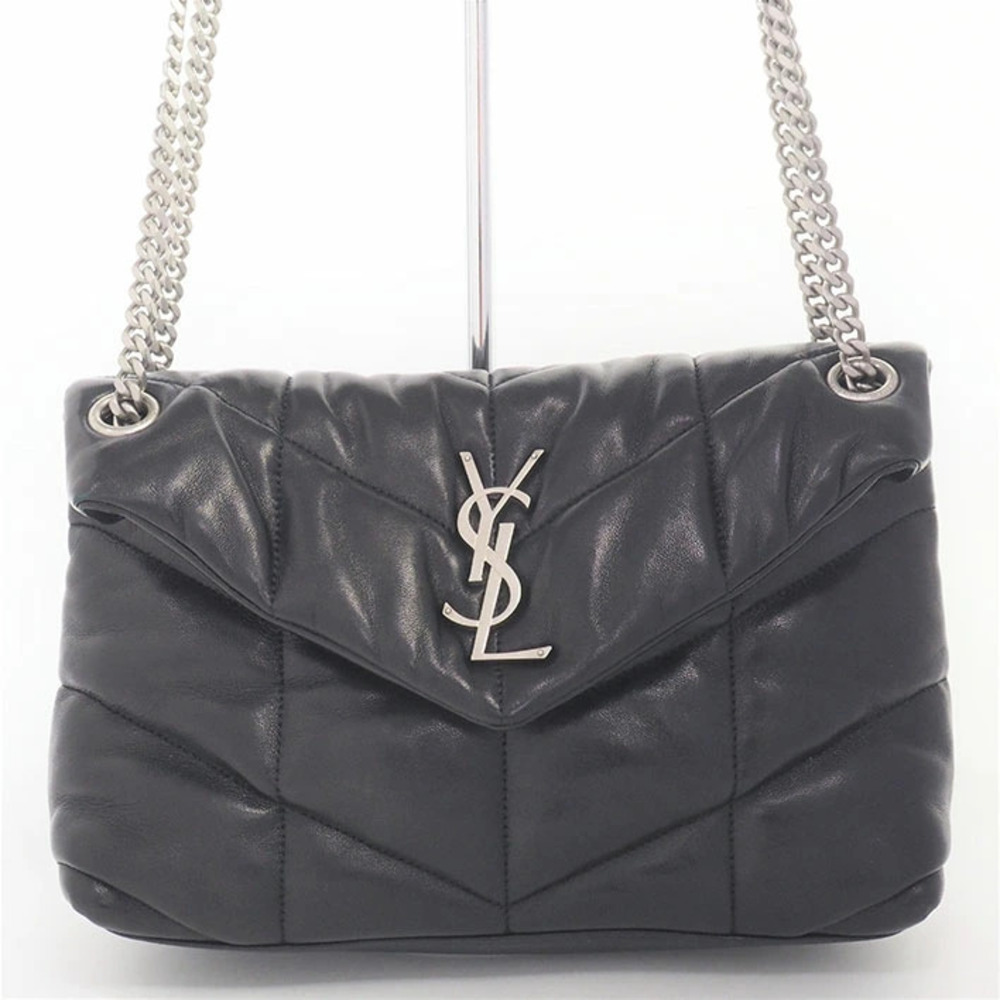 Yves Saint Laurent Monogram Chain Shoulder Bag
